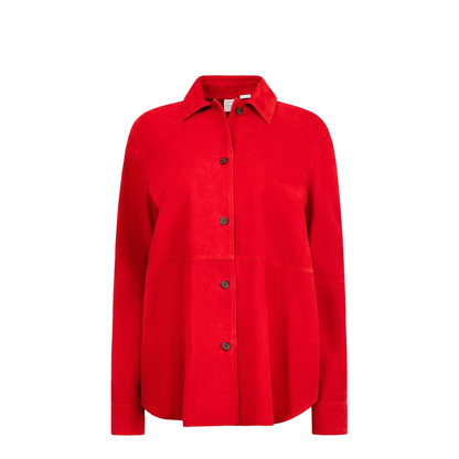 Suede Overshirt Shirt - Image 1