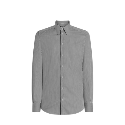 Striped Cotton Shirt - Image 1