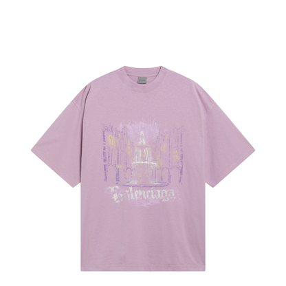 Light Pink Cotton T-Shirt - Image 1