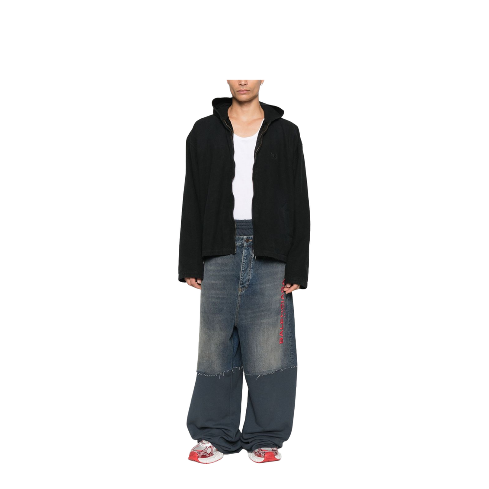 Hooded Jacket Black - Image 4