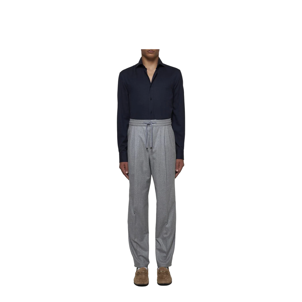 Stretch Flannel Slim Fit Shirt - Image 2