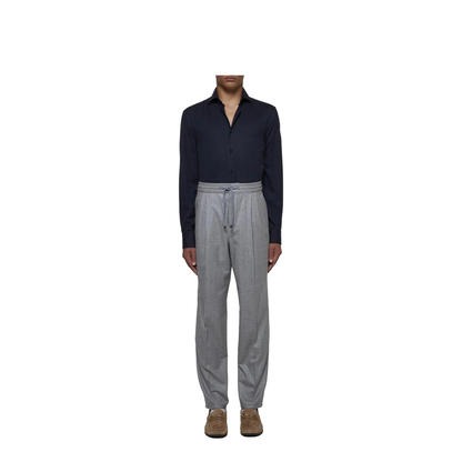 Stretch Flannel Slim Fit Shirt - Image 2