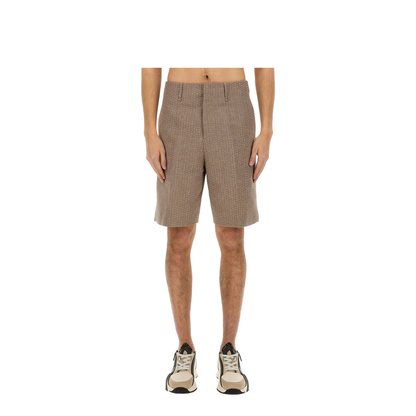 Jacquard Bermuda Shorts - Image 1