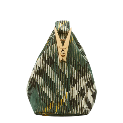 Embroidered Nylon Mini Peg Handbag - Image 4