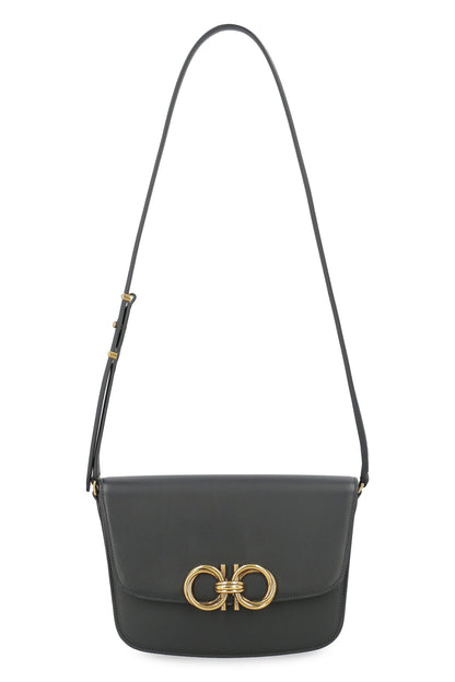 Trapezio Shoulder Bag, Gold Hardware - Image 5