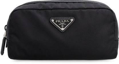 Logo Patch Toiletry Bag - Image 4