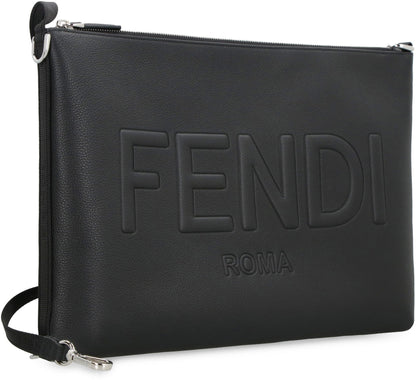 Roma
Black Leather Clutch - Image 2