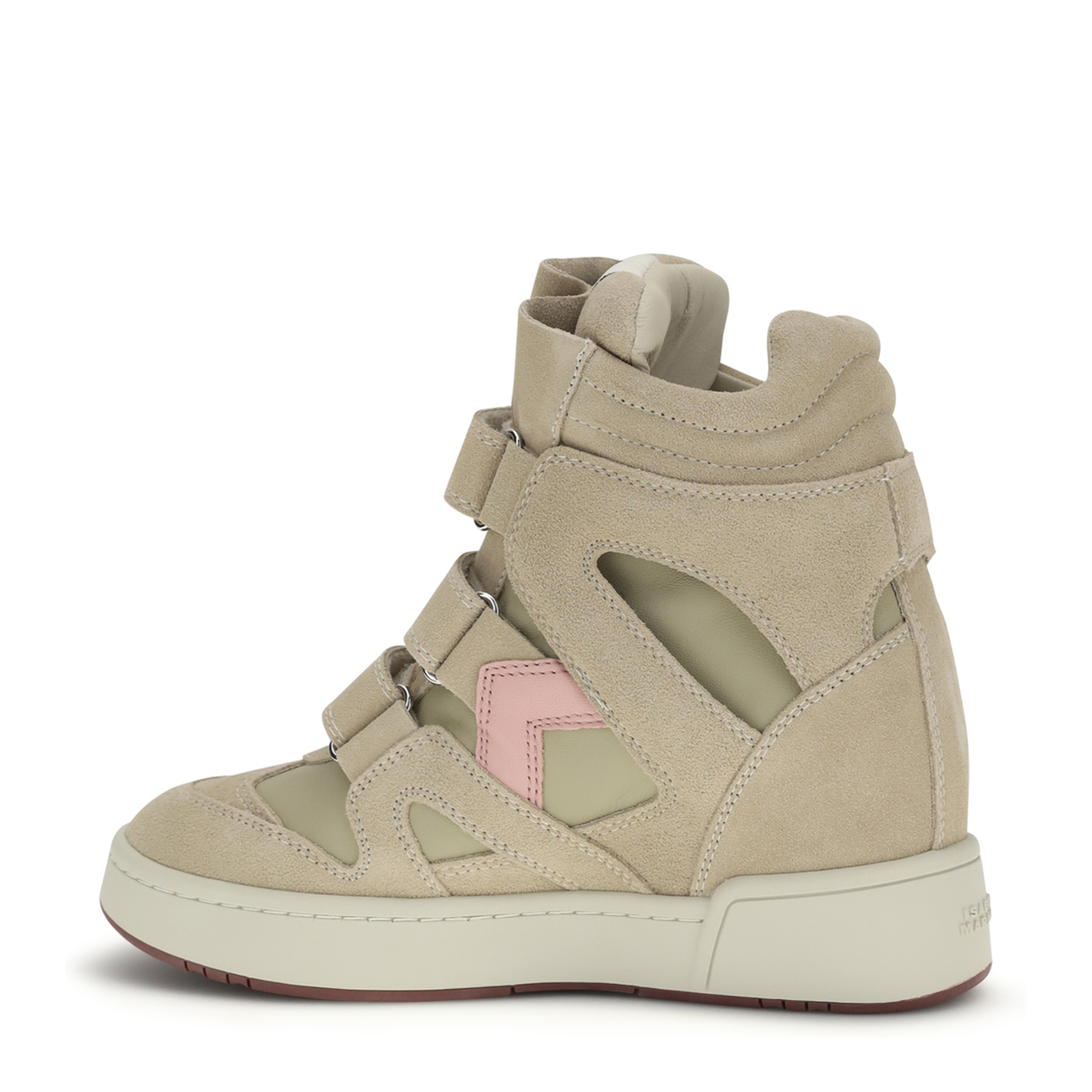 Wedge Leather Sneakers - Image 3