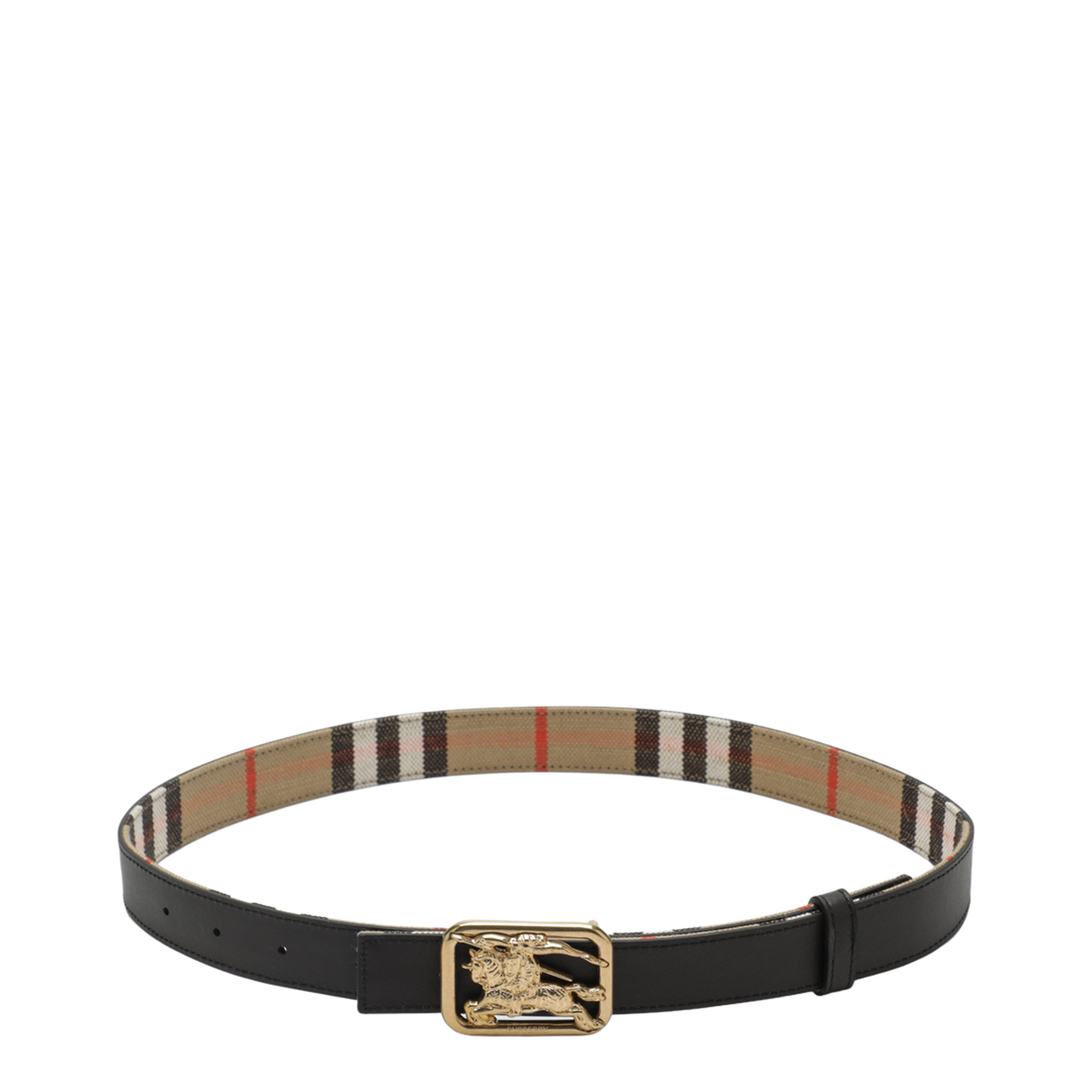 Reversible Rider Belt In Sand Beige/Brown Peat - Image 2