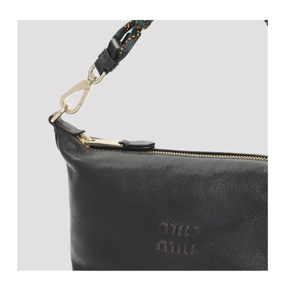 Lambskin Shoulder Bag - Caffe Verde - Image 5