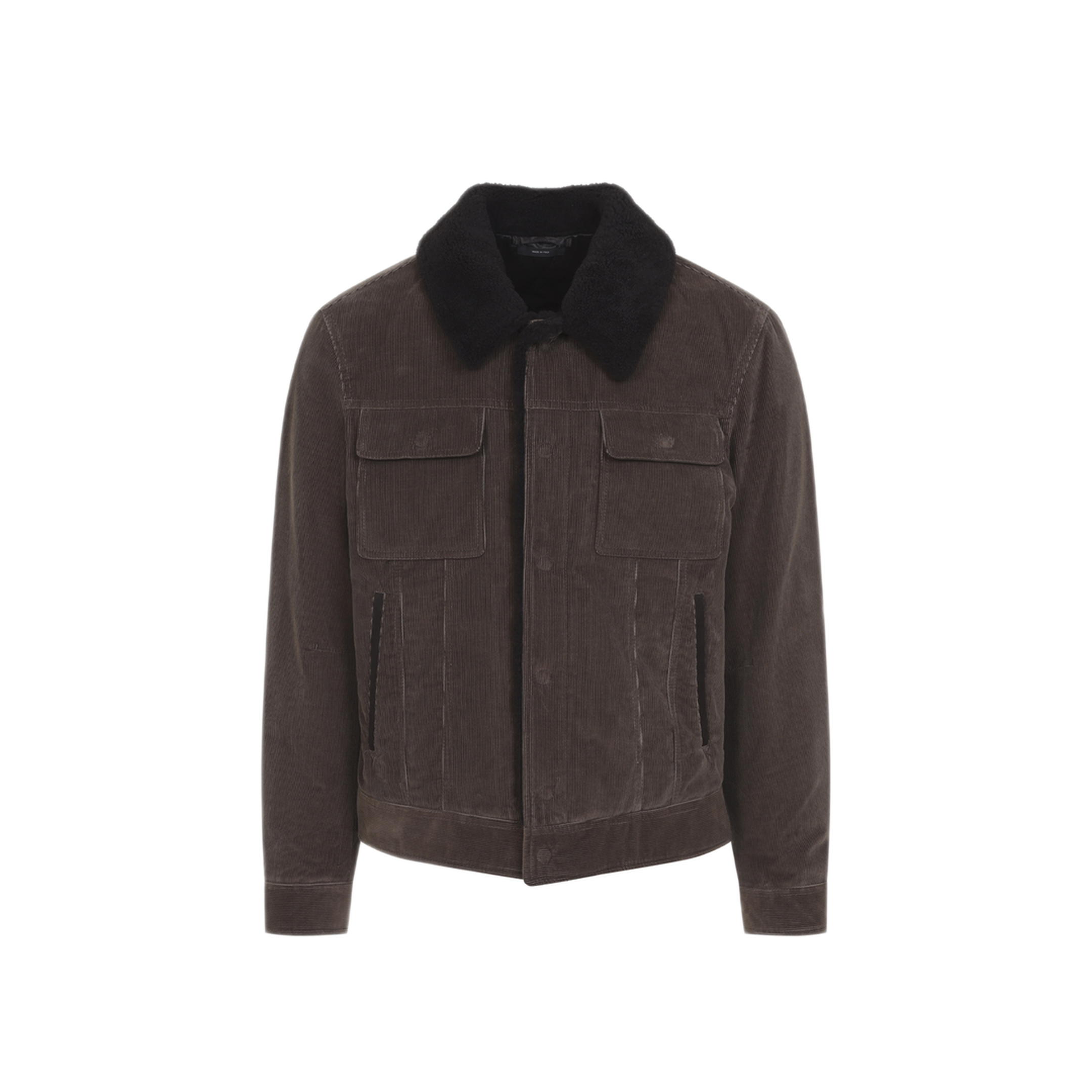 900 Wale Cord Sherling Collar Trucker - Image 2