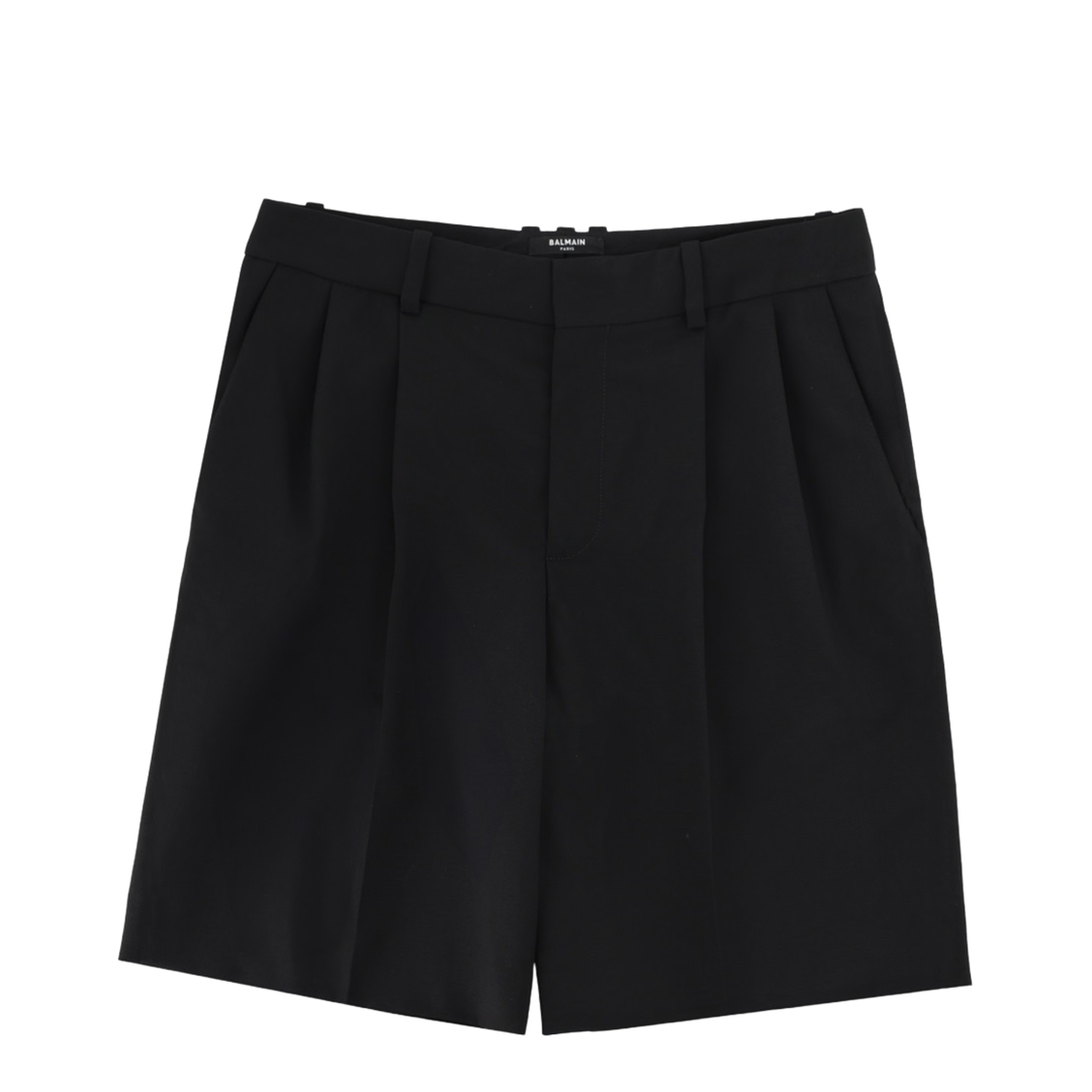 Wool Tailored Shorts - Image 1