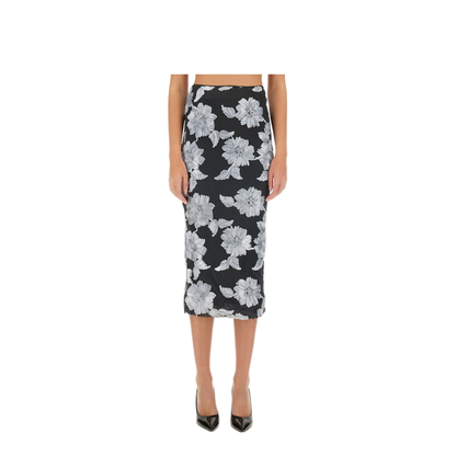 Floral Pencil Skirt - Image 1