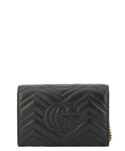 GG Marmont Matelassé Shoulder Bag, Gold Hardware - Image 4