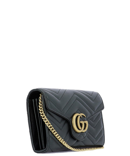 GG Marmont Matelassé Shoulder Bag, Gold Hardware - Image 5