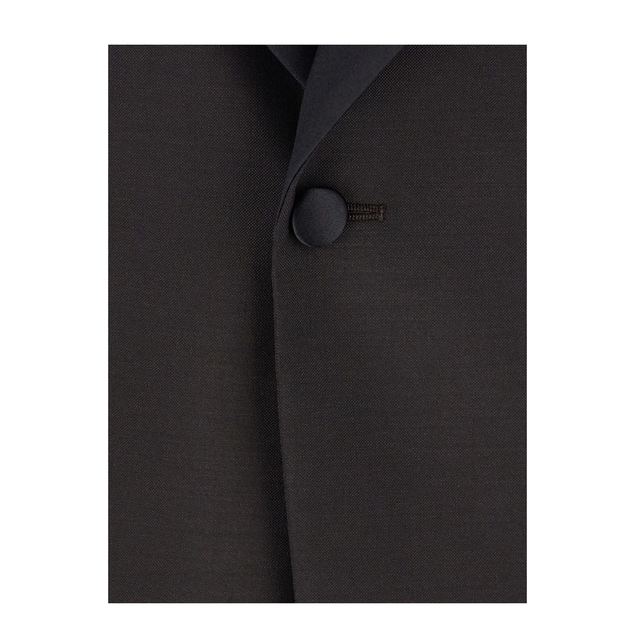 Single-breasted Jacket in Fresh Combed Virgin Wool - Image 3