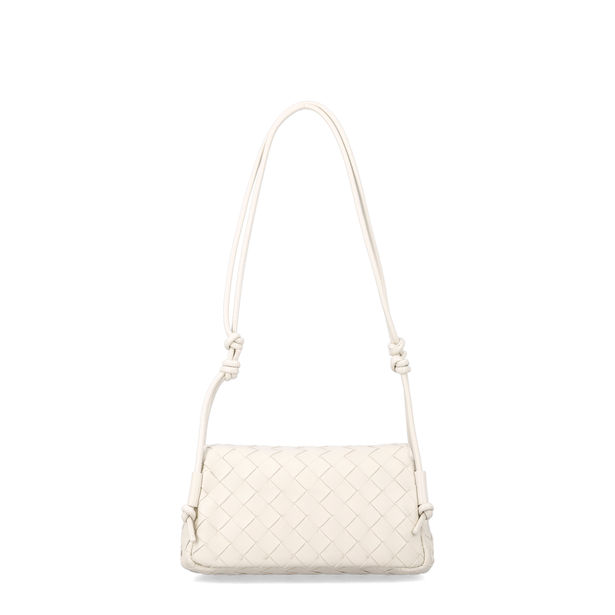 Notturno Intrecciato Nappa Crossbody - Sea Salt - Image 3