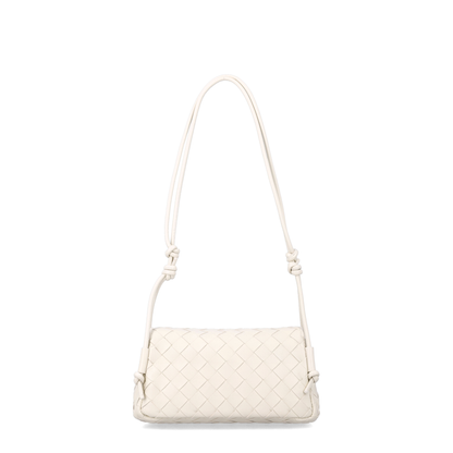 Notturno Intrecciato Nappa Crossbody - Sea Salt - Image 3
