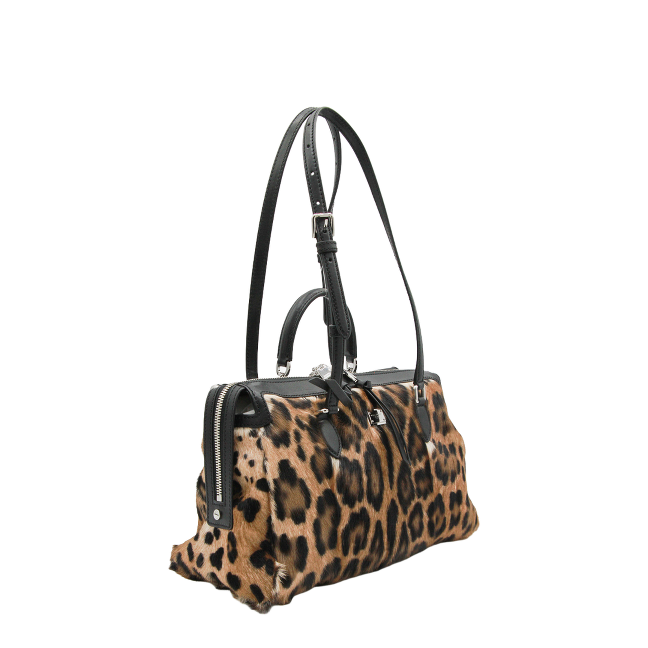 Vittoria Kid Goat Leather Shoulder Bag - Multicolor - Image 4