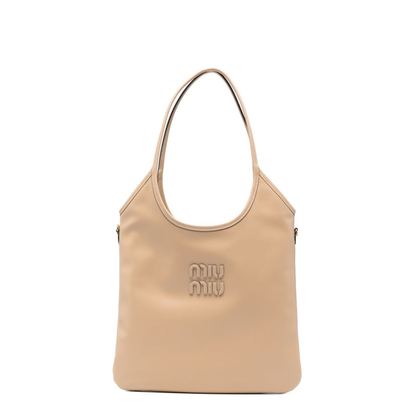 Ivy Calf Leather Handbag - Sabbia - Image 1