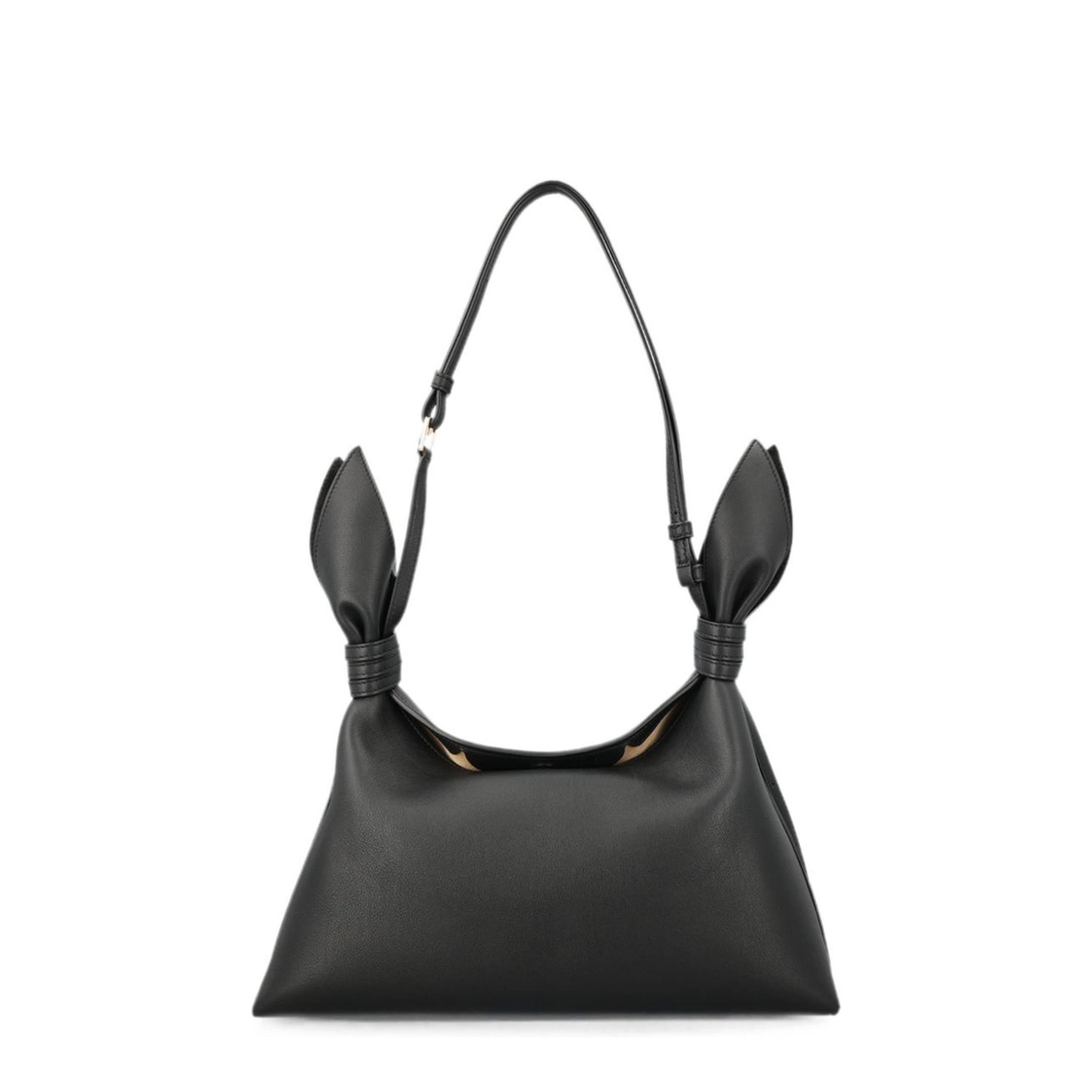 Flamenco Nappa Lambskin Clutch - Black - Image 4