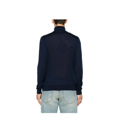 FUJI KNITTED QUARTER ZIP JUMPER - Image 3