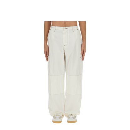 Cotton Canvas Pants - Image 1