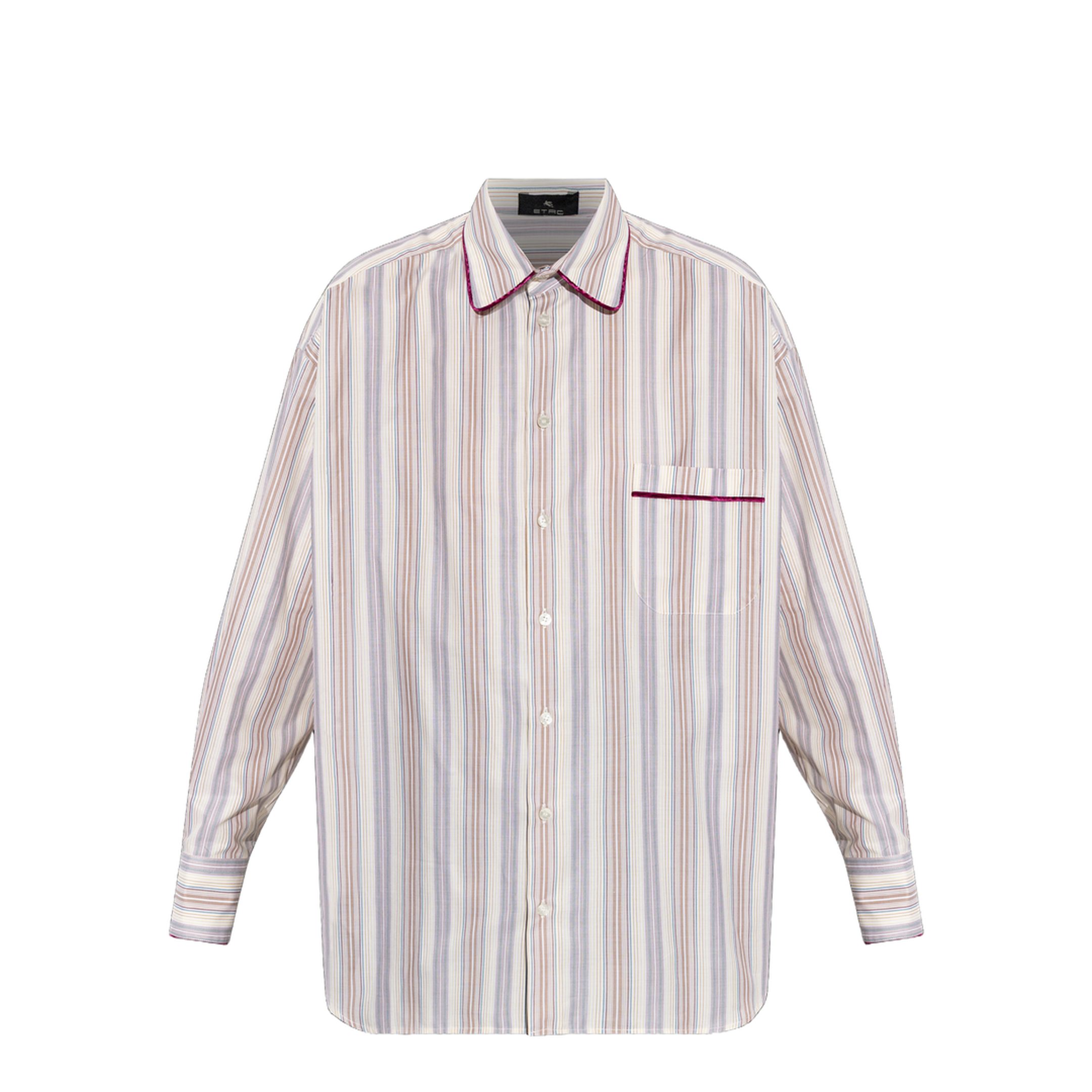 Striped Cotton Shirt - Image 5