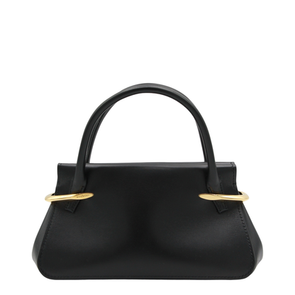 Pinch Mini Handbag Leather Black - Image 3