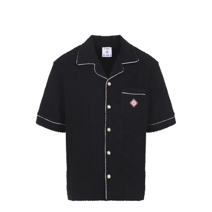 Towelling Monogram Shirt - Image 3