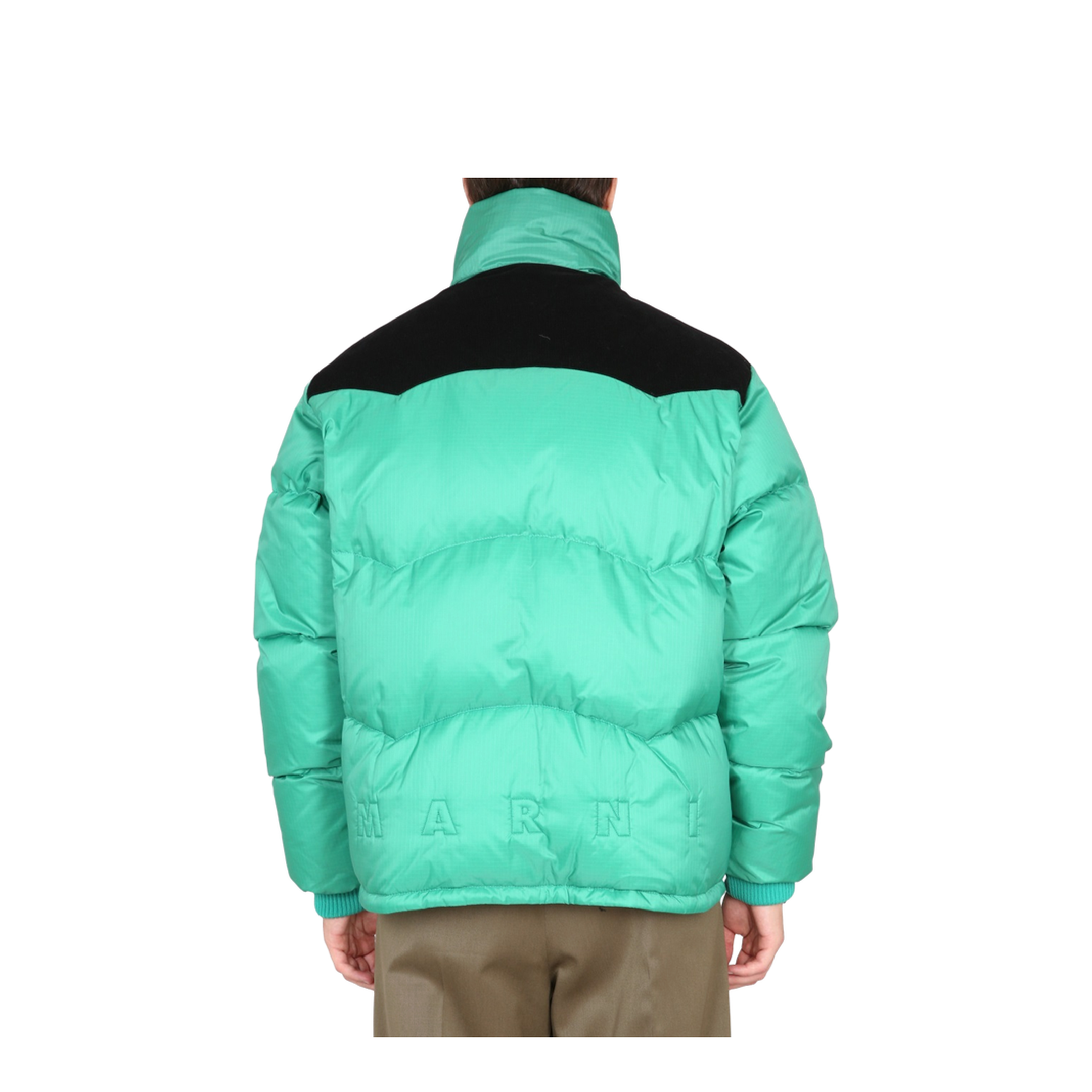 Color-Block Down Jacket - Image 3