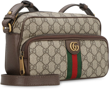 Ophidia Small Messenger Bag, Gold Hardware - Image 2