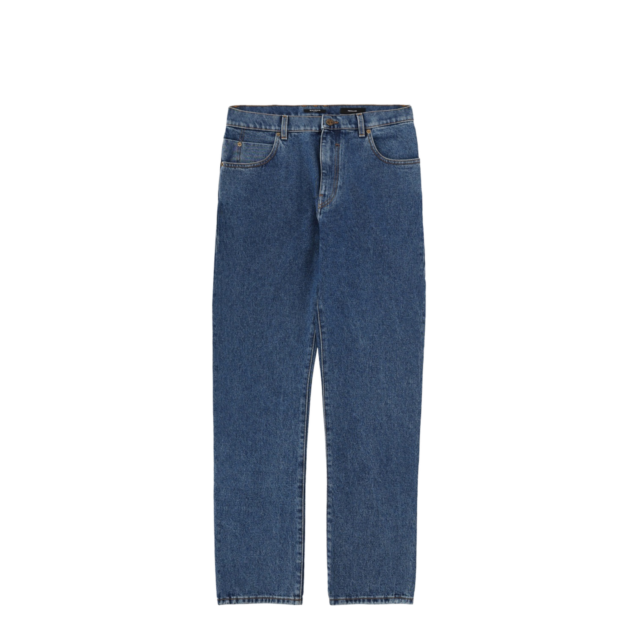 Straight Denim Jeans - Image 1