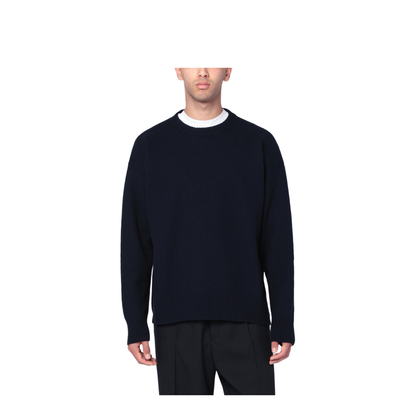 Crew-neck Wool Sweater - Image 1