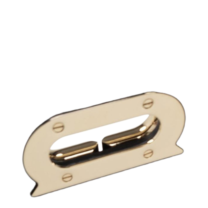 Gancini Medium Leather Shoulder Bag in Black - Image 4