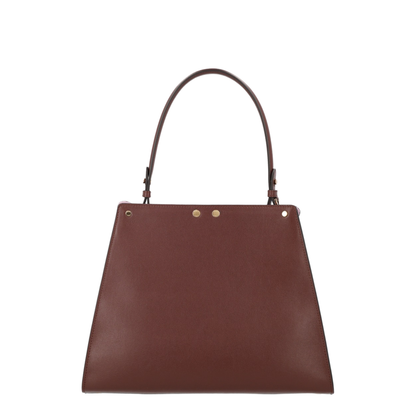 Way Medium Calfskin Top Handle Bag - Dark Brown - Image 2