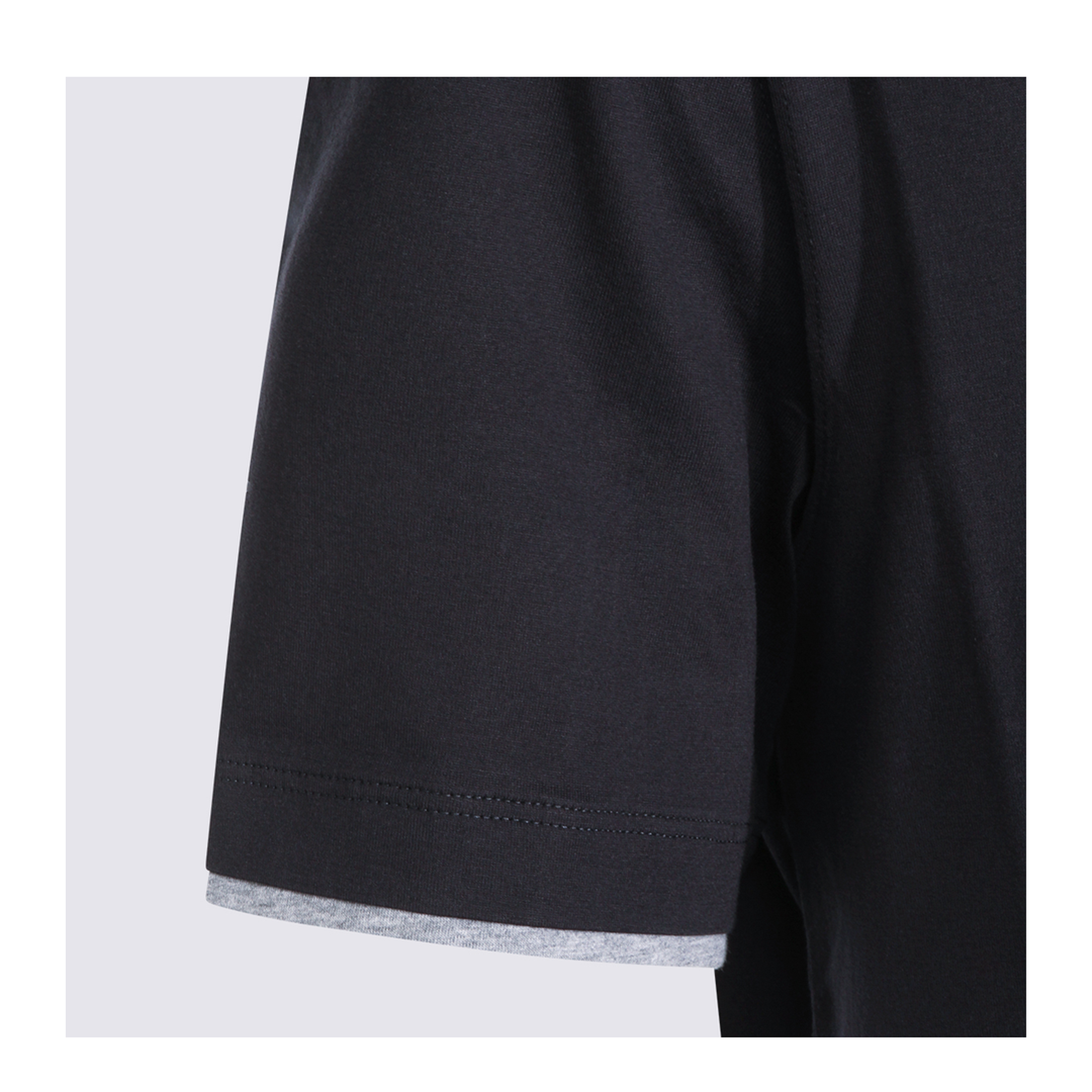 Men's Crew-Neck T-Shirt Dark Blue - Image 6