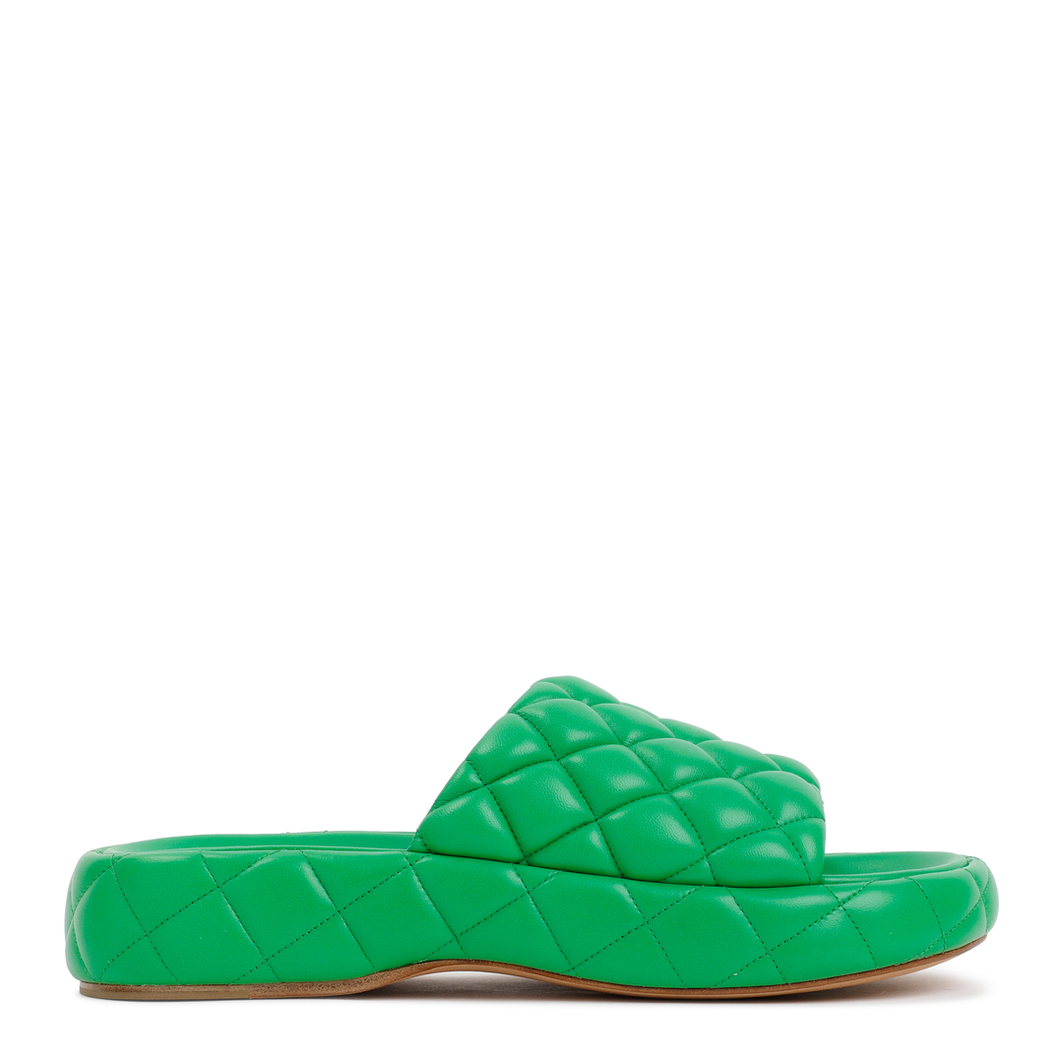 Padded Leather Sandals - Image 2
