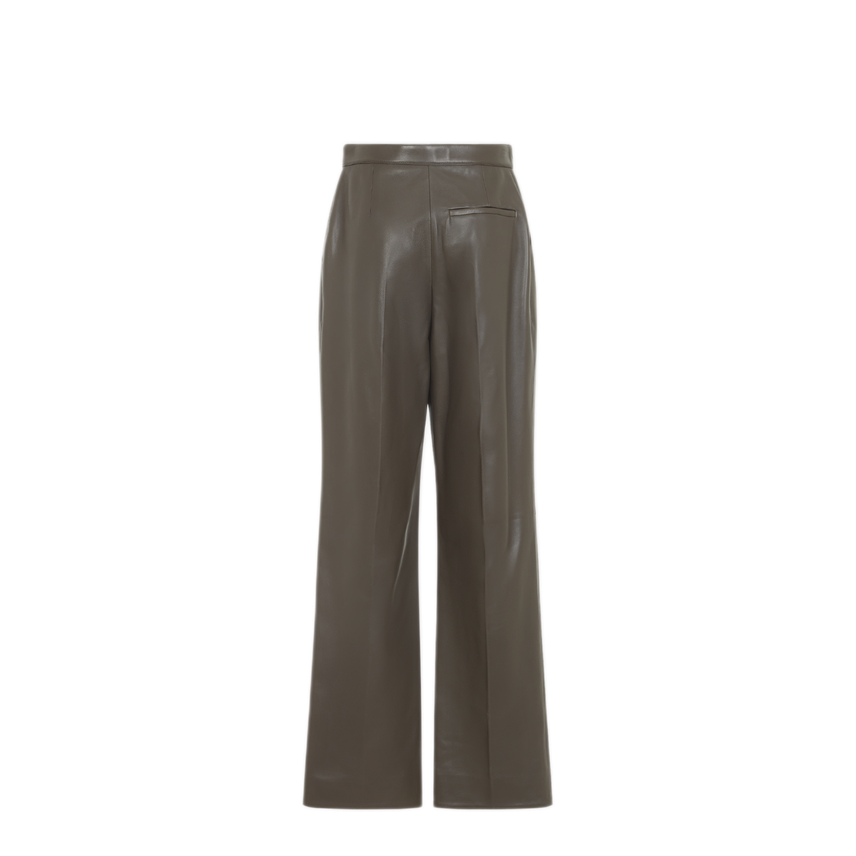 Wader Green Soft Leather Pants - Image 4
