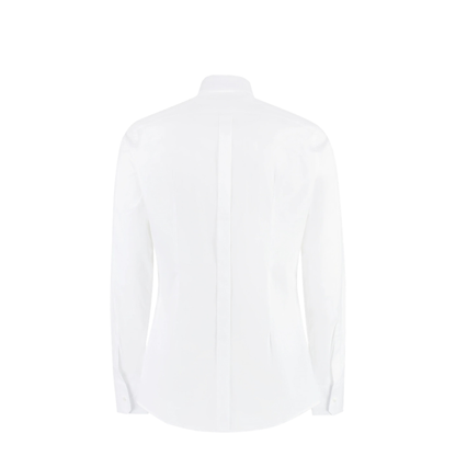White Cotton Shirt - Image 7