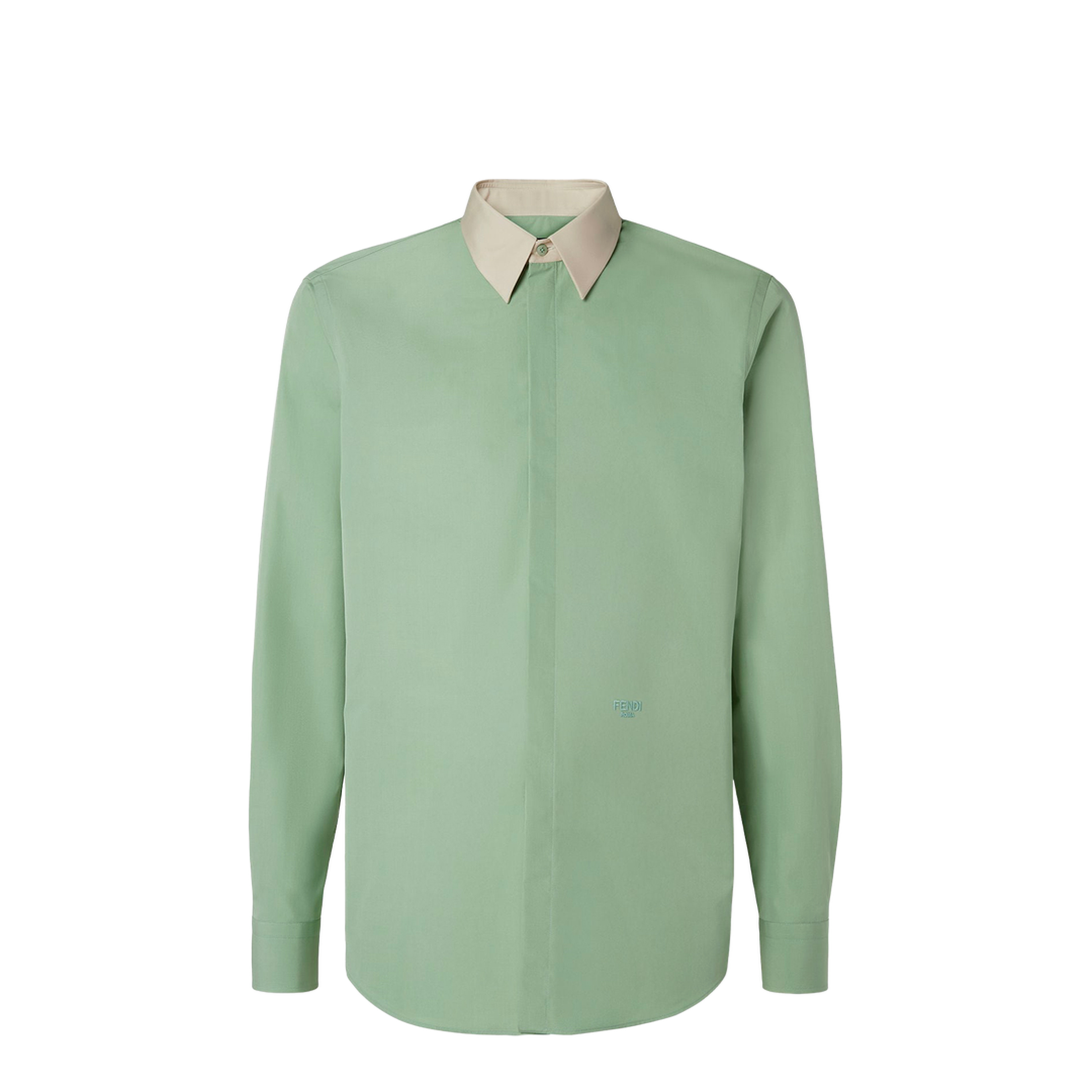 Shirt in Poplin - Image 1