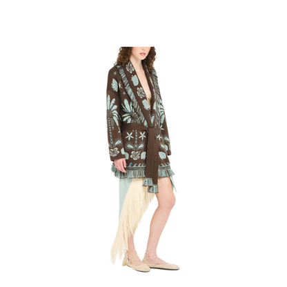 Echoes Of The Island Cardigan Sandal Wood-Wave - Image 4
