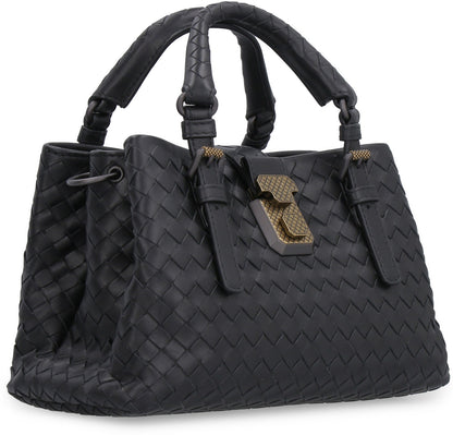 Intrecciato Small Roma Top Handle Bag - Image 2