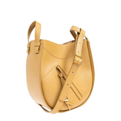 Hammock Slice Bag in Shiny Calfskin - Image 10