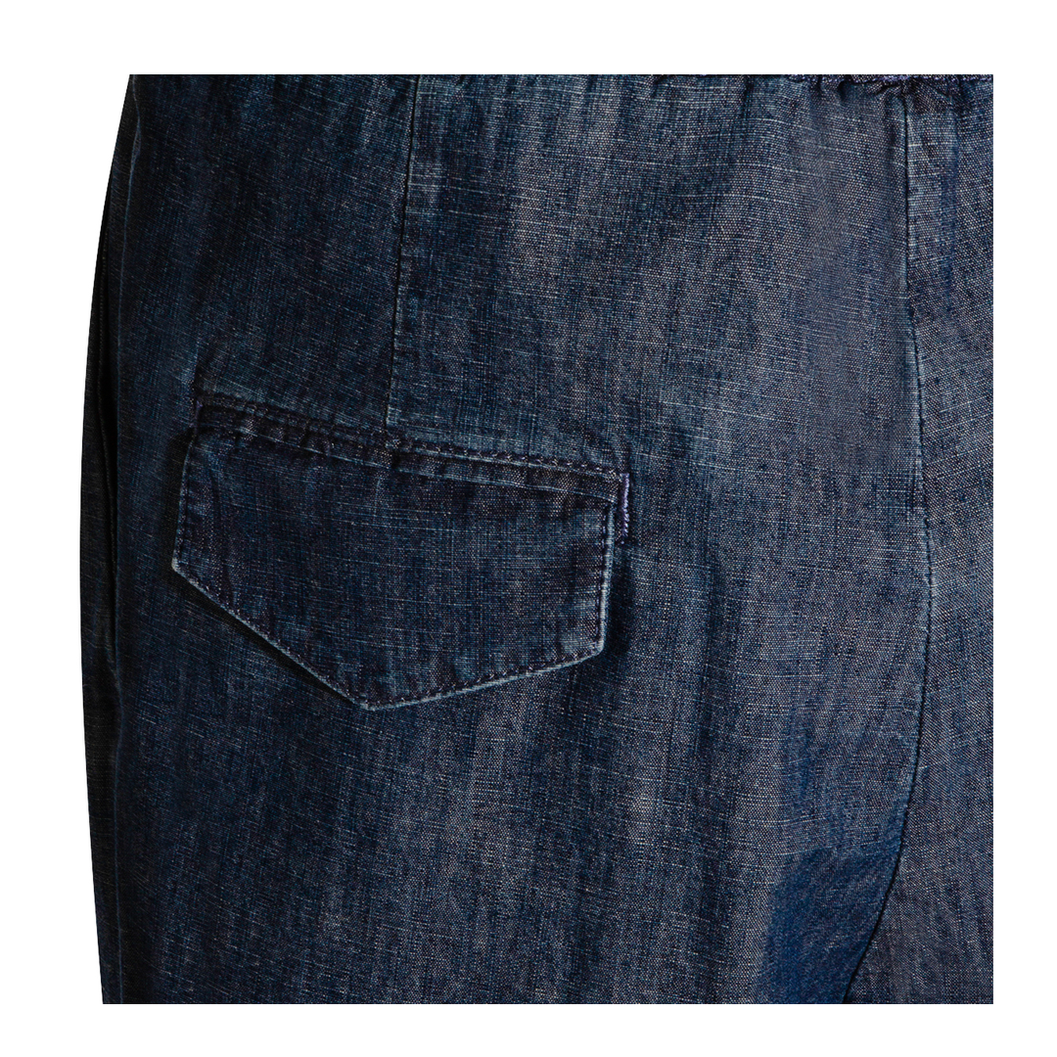 Cotton Wide-Leg Trousers - Image 7