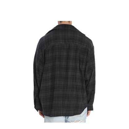 Layered Shirt in Black - Image 4