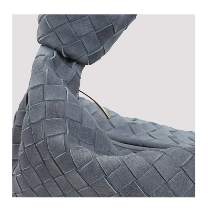 Jodie Intrecciato 15 Cloudy Suede Handbag - Image 5