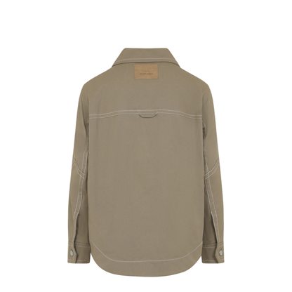 Worker Buttoned Jacket - Image 4