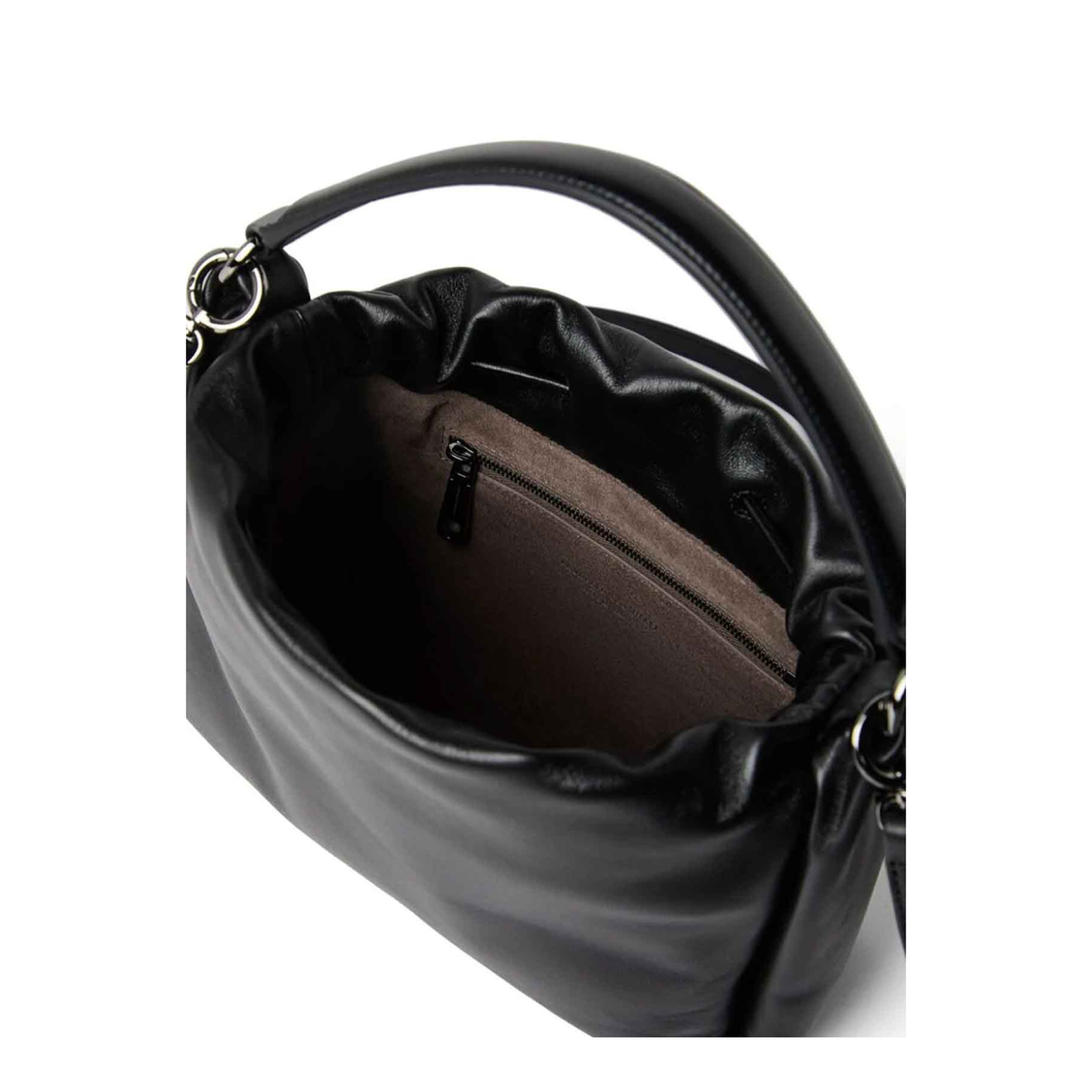 Leather Bucket Bag - Image 3