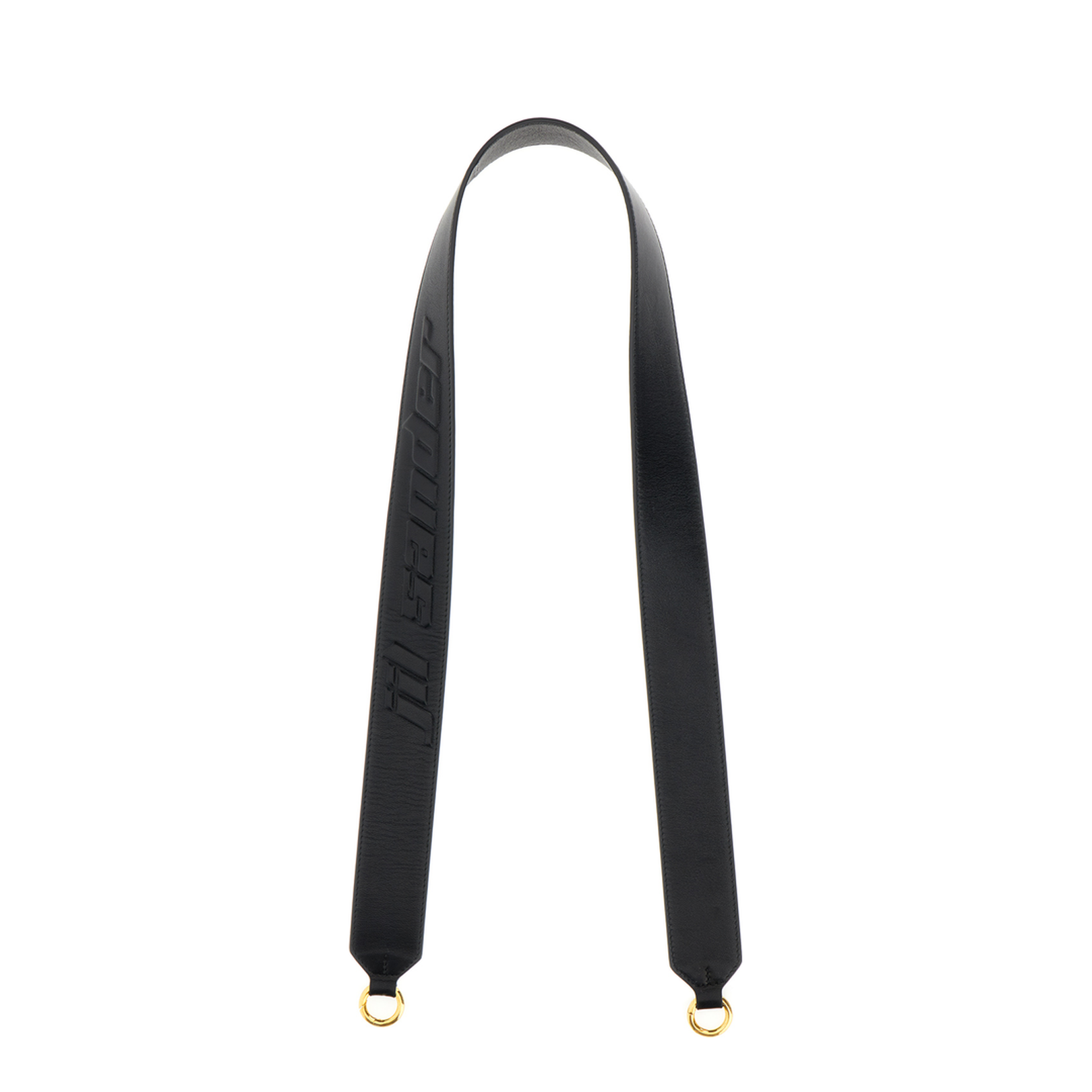 Black Leather Shoulder Bag - Image 1